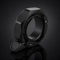 Compact Q-Shape Bike Bell — Crisp 85–95 dB Aluminum Ring