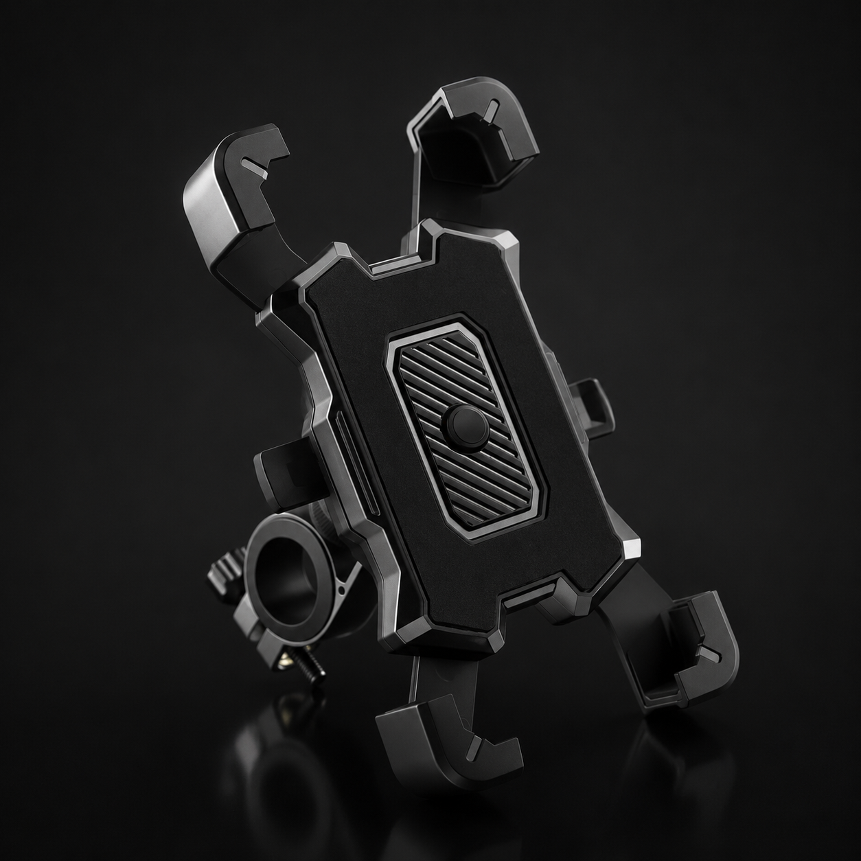 360° Rotating Bike Phone Mount — Non-Slip Secure Grip