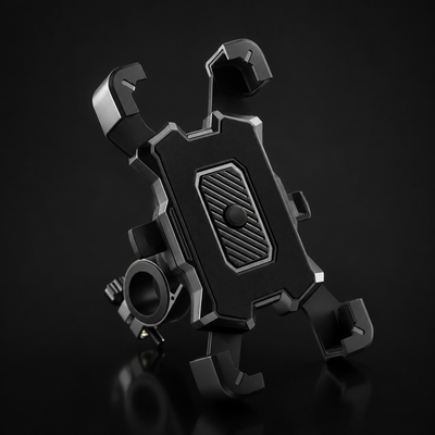 360° Rotating Bike Phone Mount — Non-Slip Secure Grip