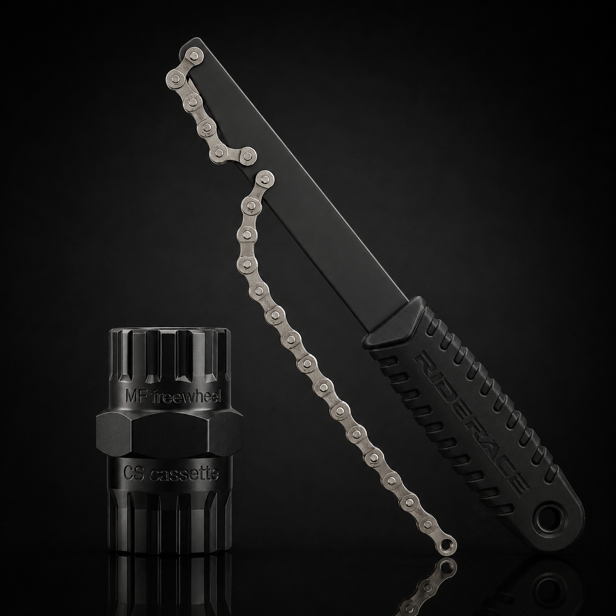 Cassette Removal Tool Kit — Chain Whip & 2-in-1 Lockring Socket