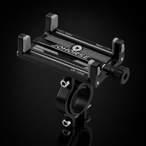 Aluminum Alloy Bike Phone Mount — Four-Claw Anti-Slip Grip
